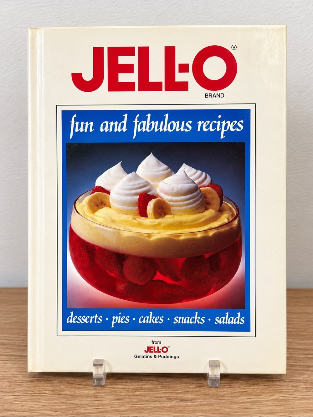 Vintage Jell-O Fun and Fabulous Recipes Cookbook